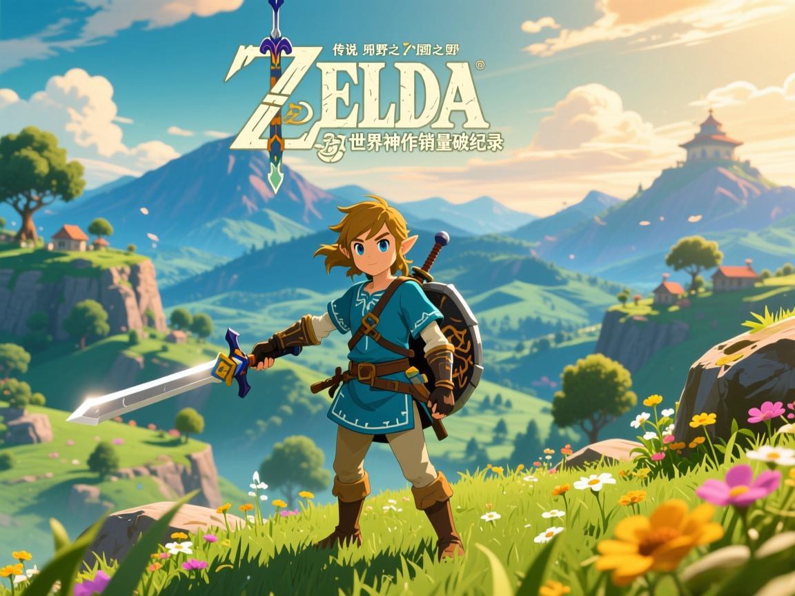 《塞尔达传说旷野之息:开放世界神作销量破纪录》