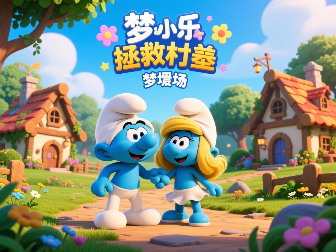 《蓝精灵梦境：双人冒险拯救村庄》