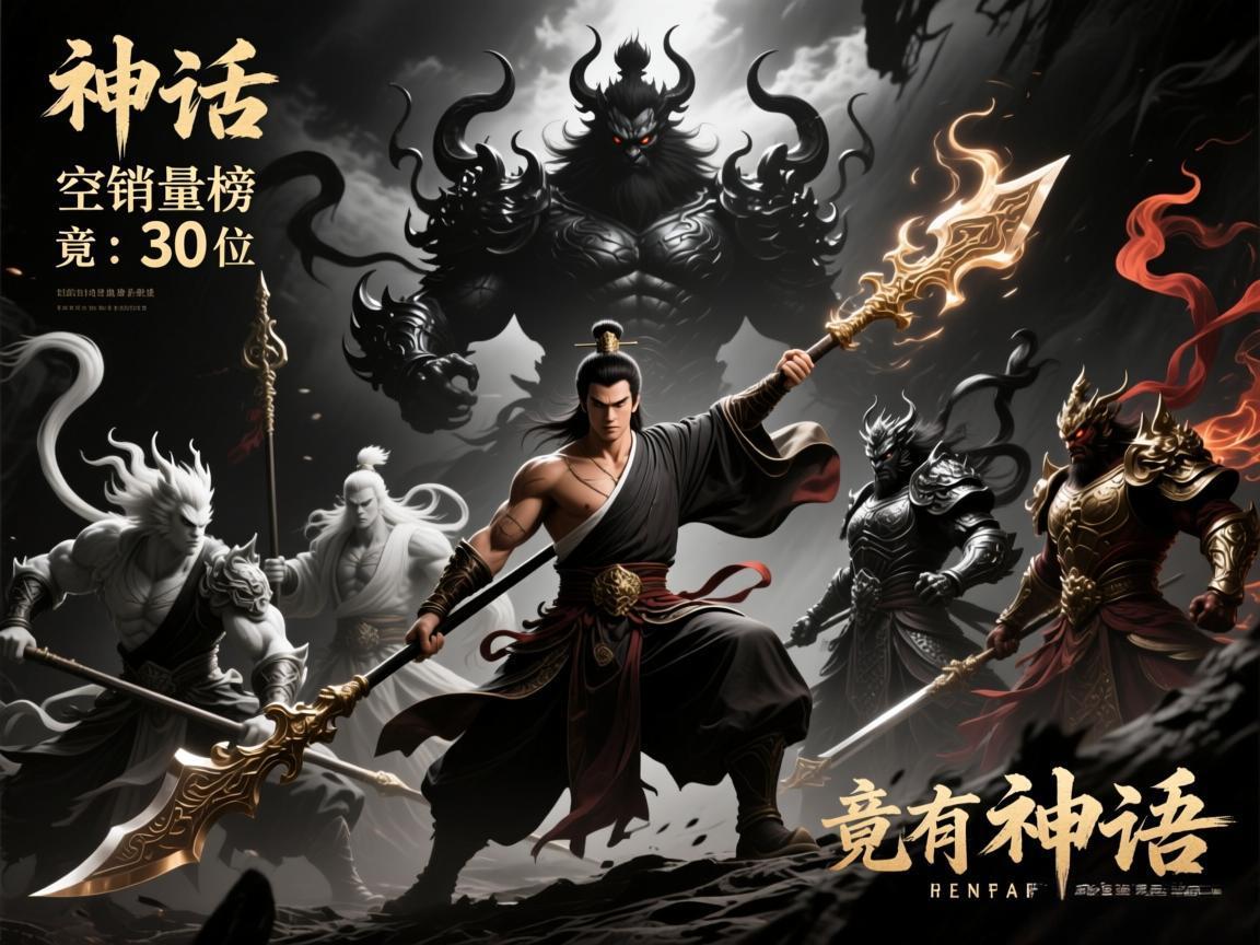 黑神话悟空销量榜第30位竟有这些神作