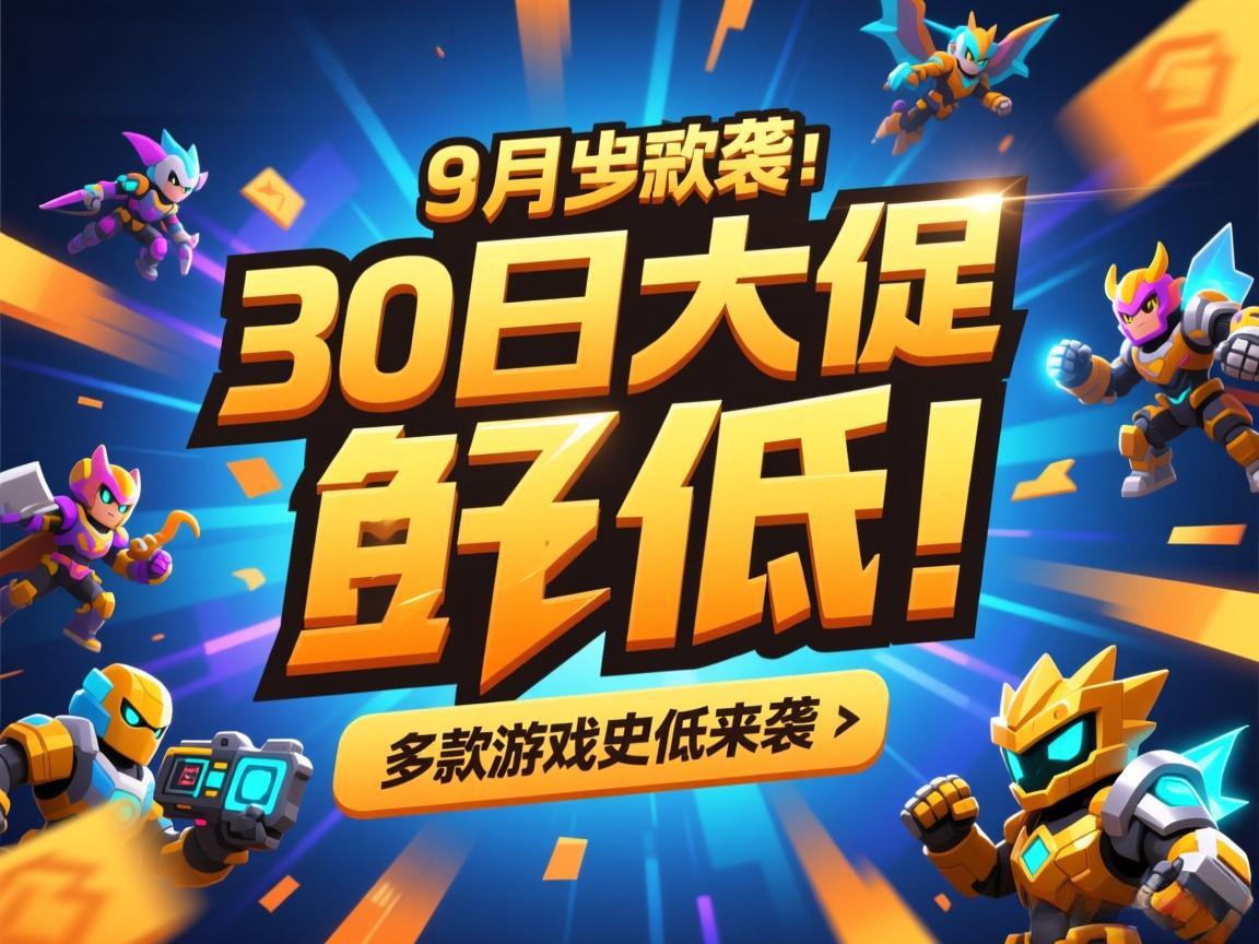 Steam9月30日大促:多款游戏史低来袭