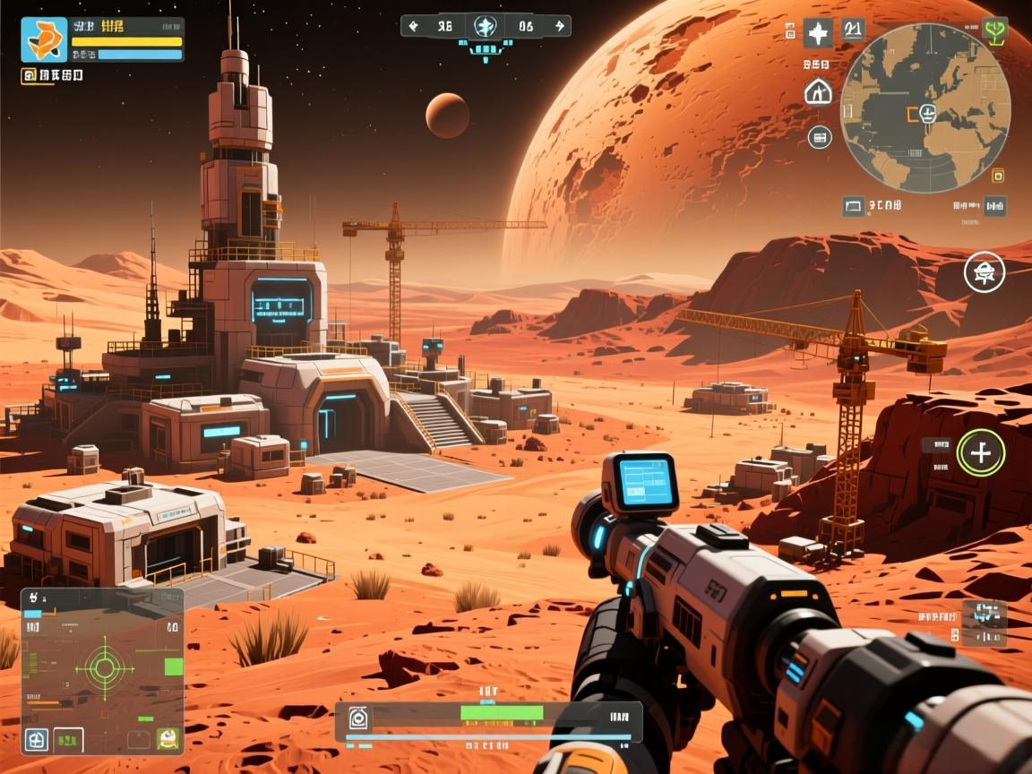 焕然一新：火星建设模拟游戏