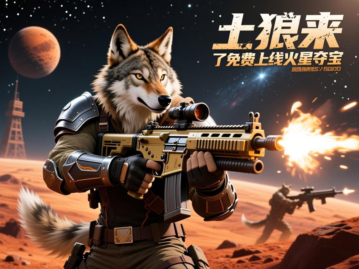《土狼来了》免费上线火星夺宝射击