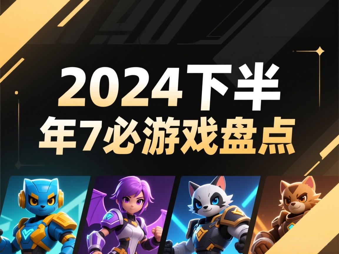 2024下半年7款必玩游戏盘点