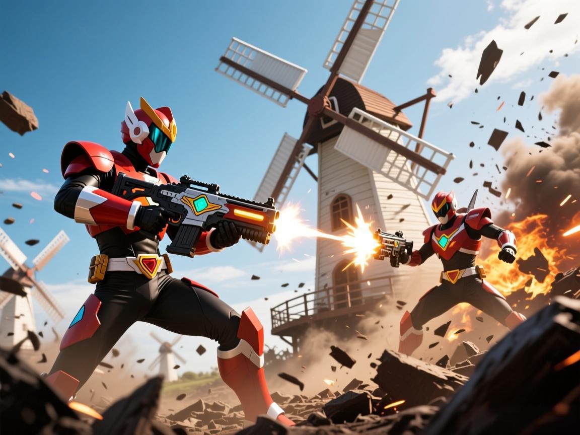 风车战队覆灭,终极武器对决