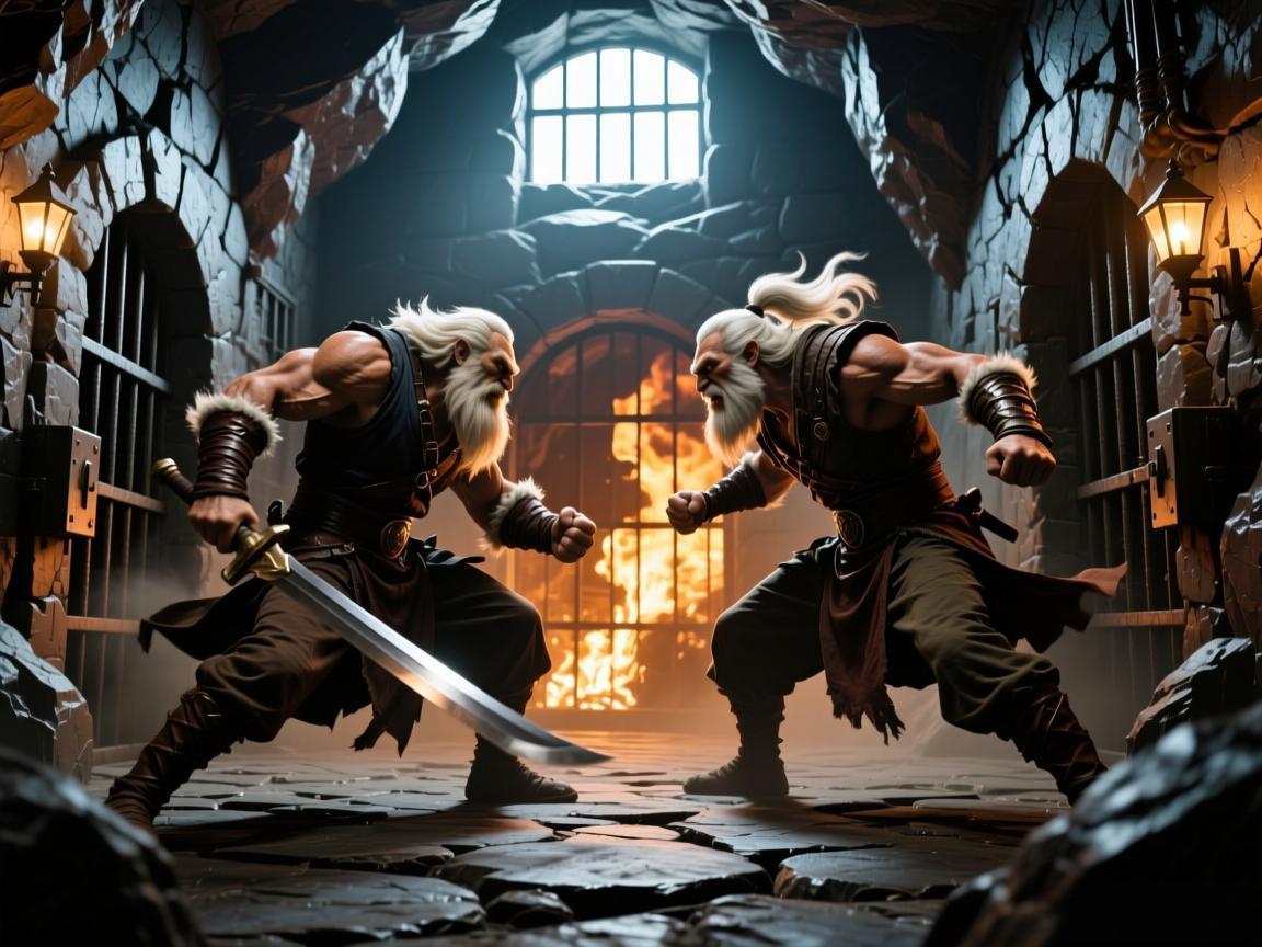 老八智斗基岩监狱