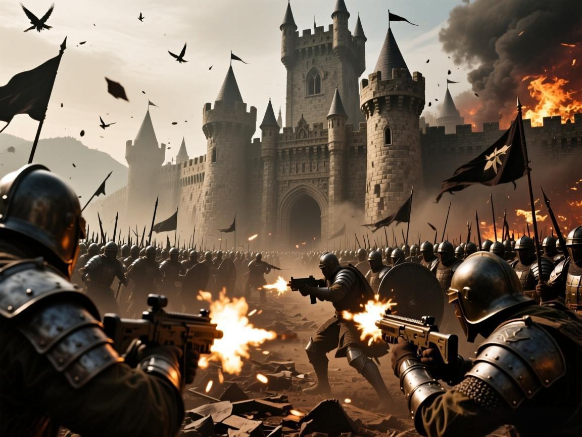 玩家突袭城堡决战凋零大军