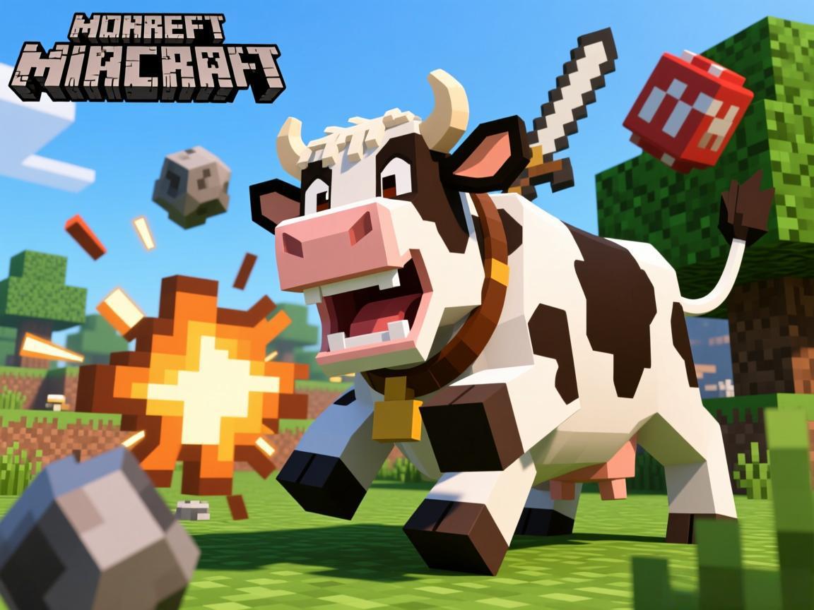 战斗奶牛爆笑挑战MC世界