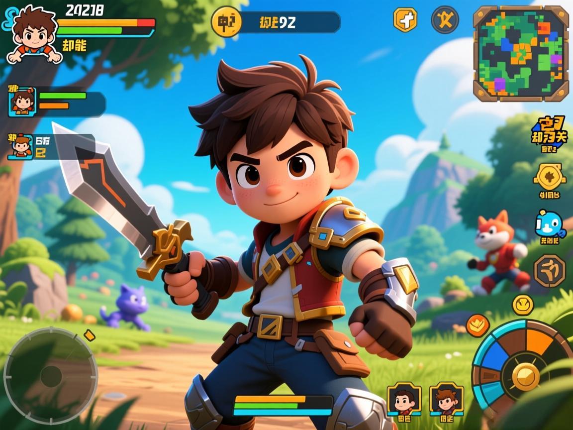 哥哥最弱却能通关游戏