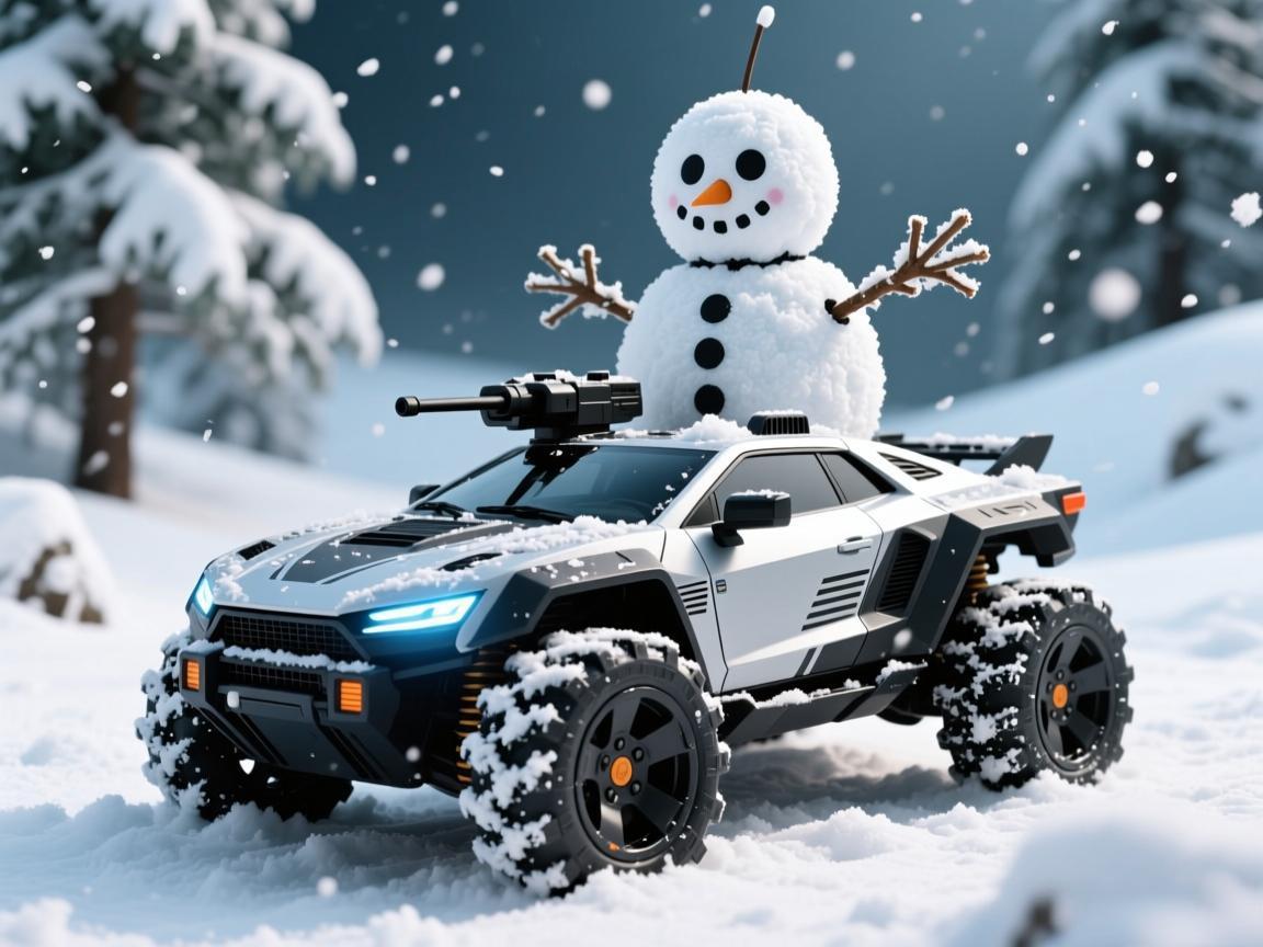 雪傀儡真人版遥控战车