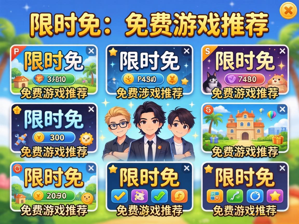 8款限时免费游戏推荐