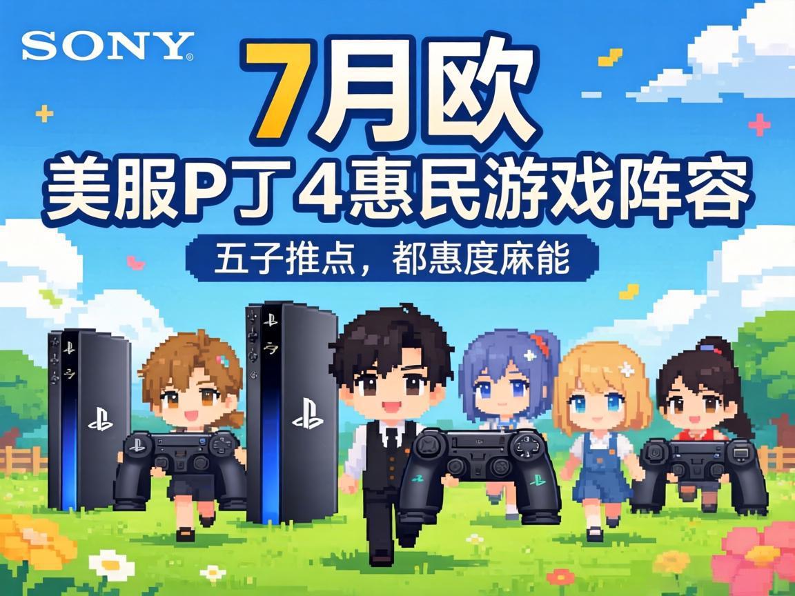 索尼7月欧美服PS惠民游戏阵容