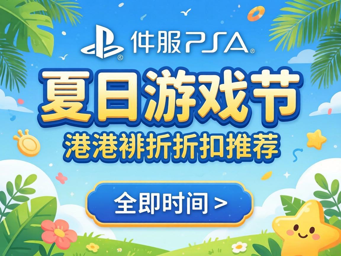 港服PSN夏日游戏节折扣推荐