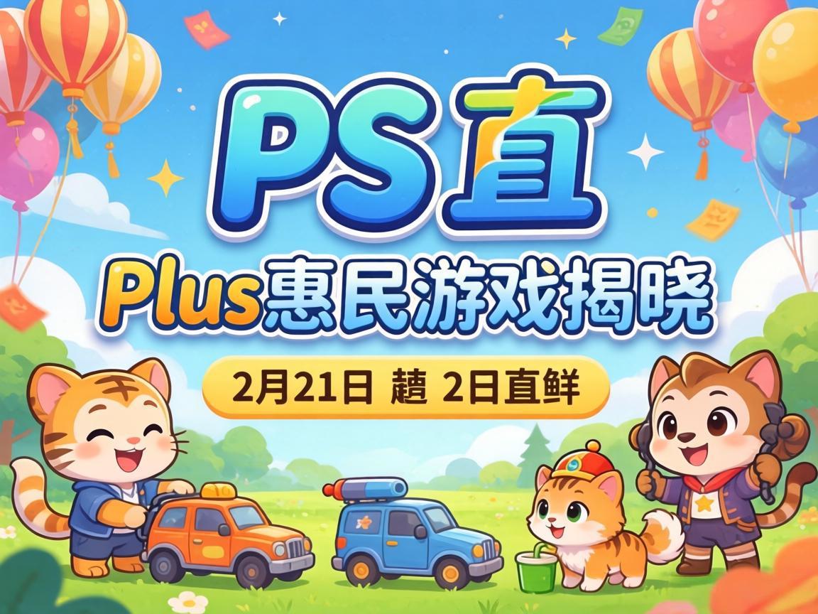 2月PS Plus惠民游戏揭晓