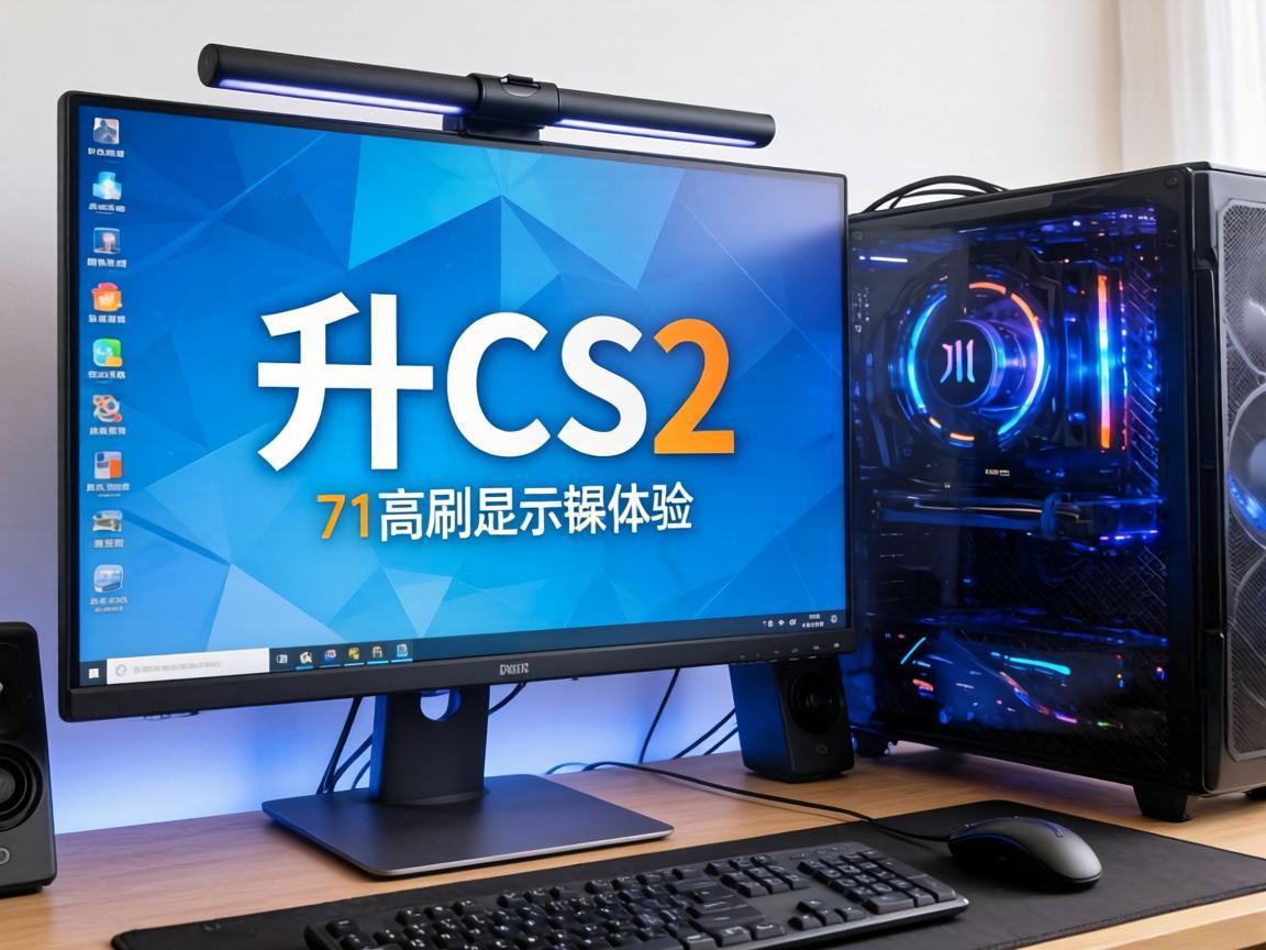 川升CS271高刷显示器体验